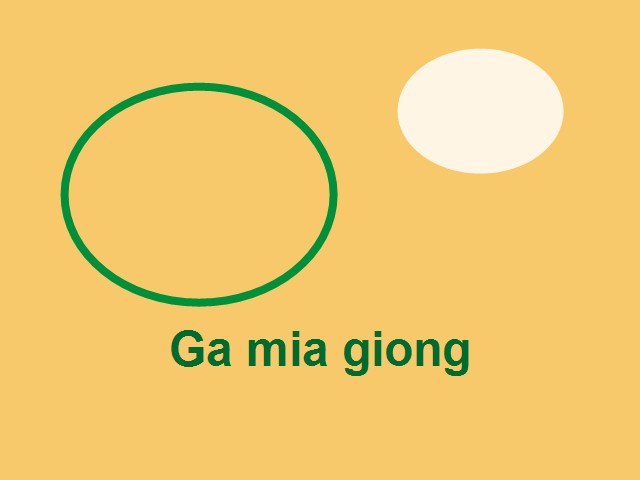 Gà mía giống
